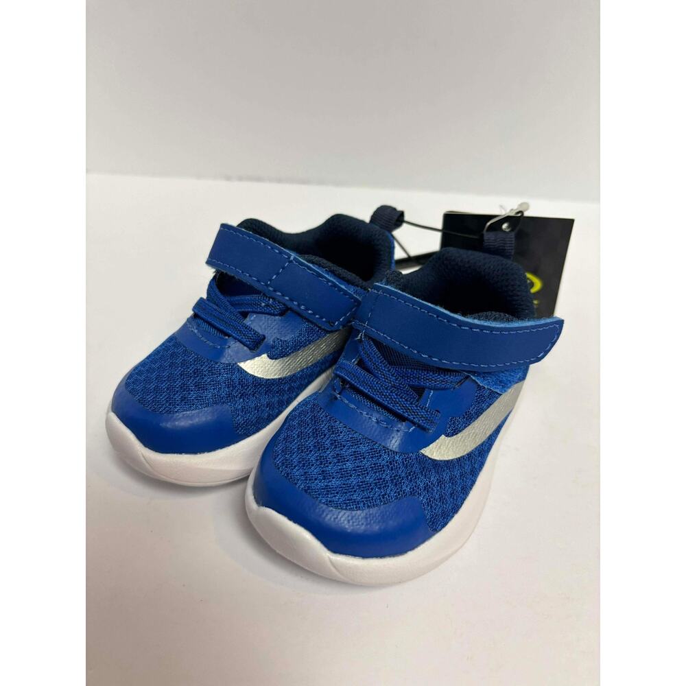 Infant Boys‎ Athletic Works Shoes Size 3 Blue Strap Shoes NWT